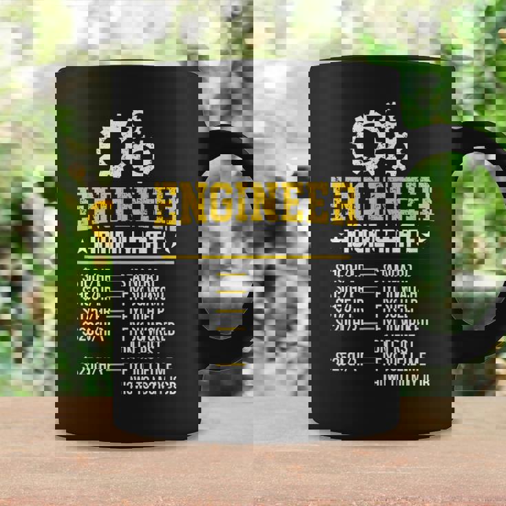 おかしいエンジニア時給工学設計労務レート コーヒーマグ ギフトのアイデア