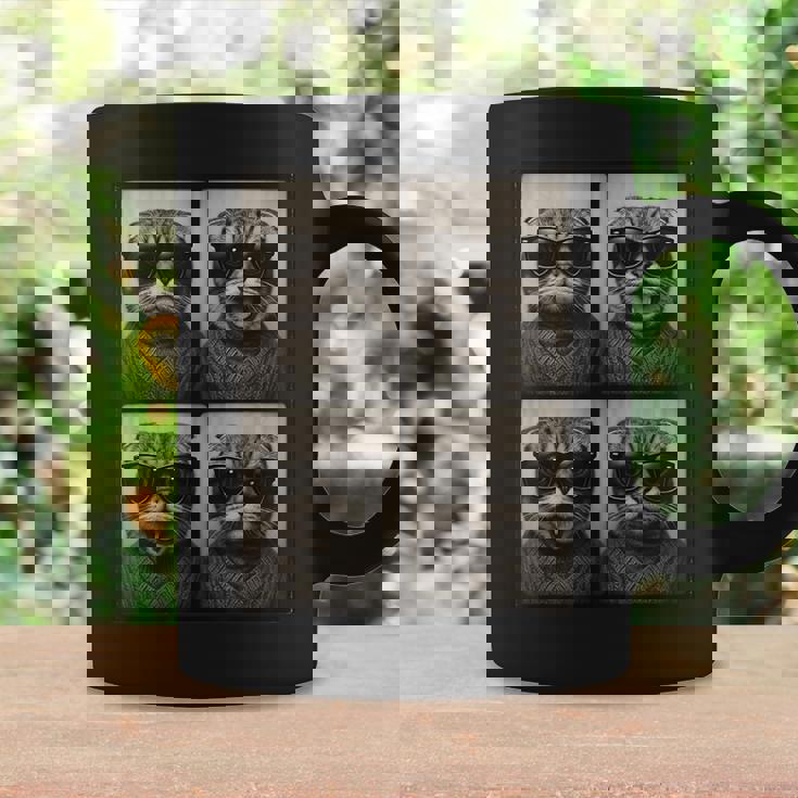 おしゃれメガネのスコティッシュフォールド コーヒーマグ ギフトのアイデア