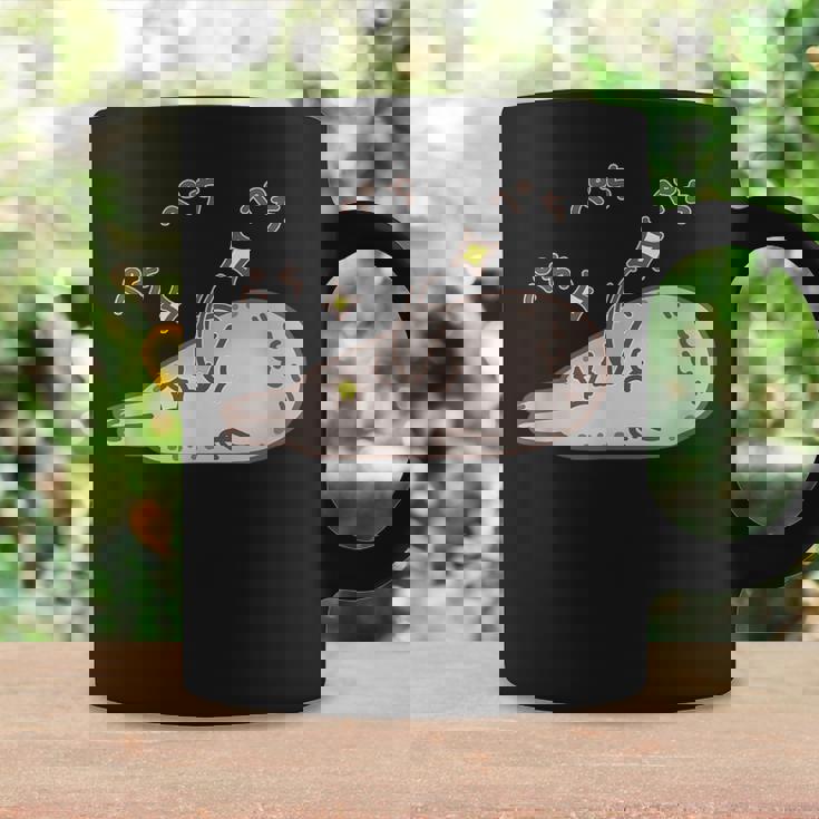 おなかをぺちぺちするアザラシちゃん おもしろ ネタ 水族館 かわいい コーヒーマグ ギフトのアイデア