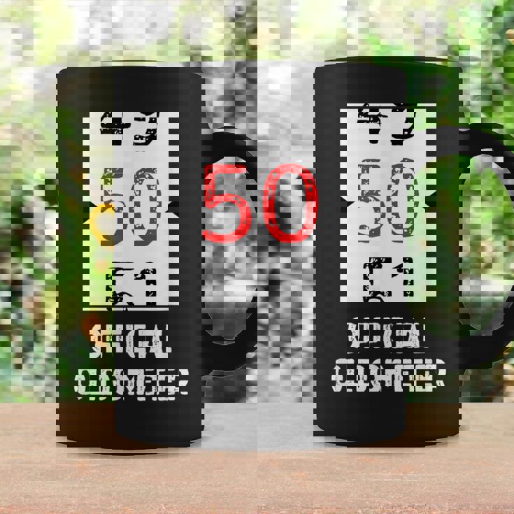 おもしろい 50歳の誕生日 オールドメーター 50歳 50歳 誕生日 50歳 50歳 コーヒーマグ ギフトのアイデア