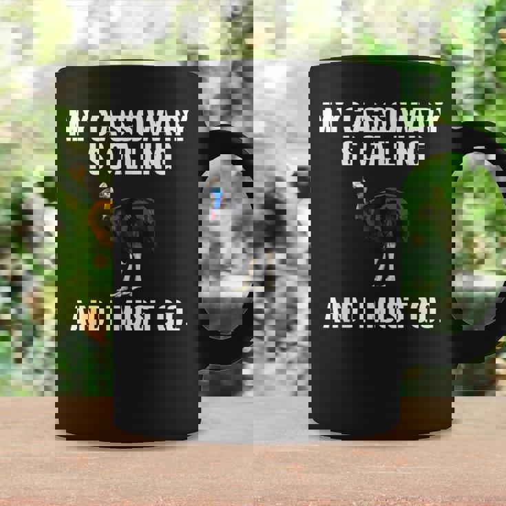 おもしろい俺のヒクイドリが呼んでるし、私は鳥に行かな コーヒーマグ ギフトのアイデア