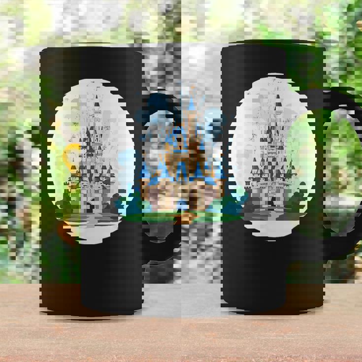 お城ファンのための花火のある素晴らしい魔法の王国 コーヒーマグ ギフトのアイデア