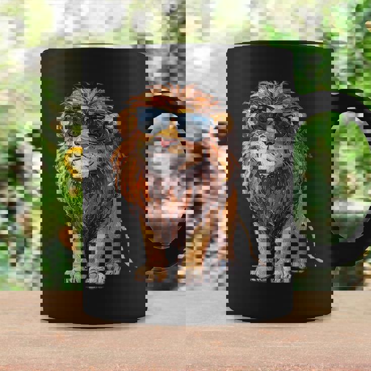 かわいい ライオン キッズ レディース メンズ コーヒーマグ ギフトのアイデア