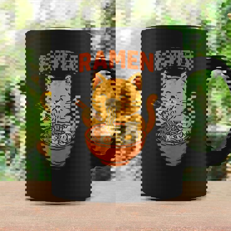 かわいい ラーメン 猫 和麺 コーヒーマグ ギフトのアイデア