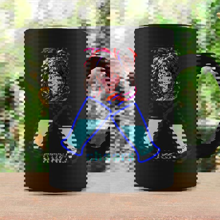 かわいい 可愛い 女の人 若い 美人 イラスト 日本 きれい コーヒーマグ ギフトのアイデア