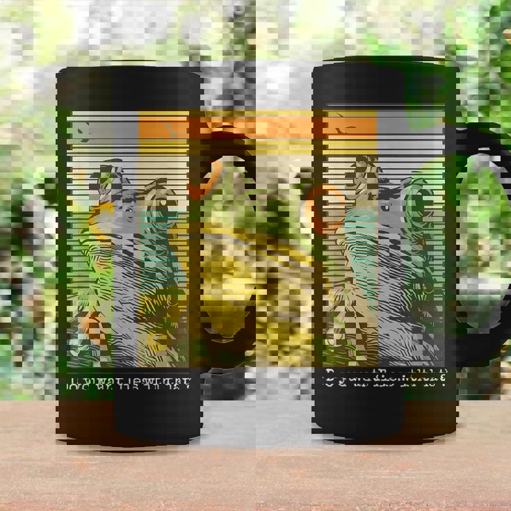 かわいい 面白い レトロ カエル コーヒーマグ ギフトのアイデア