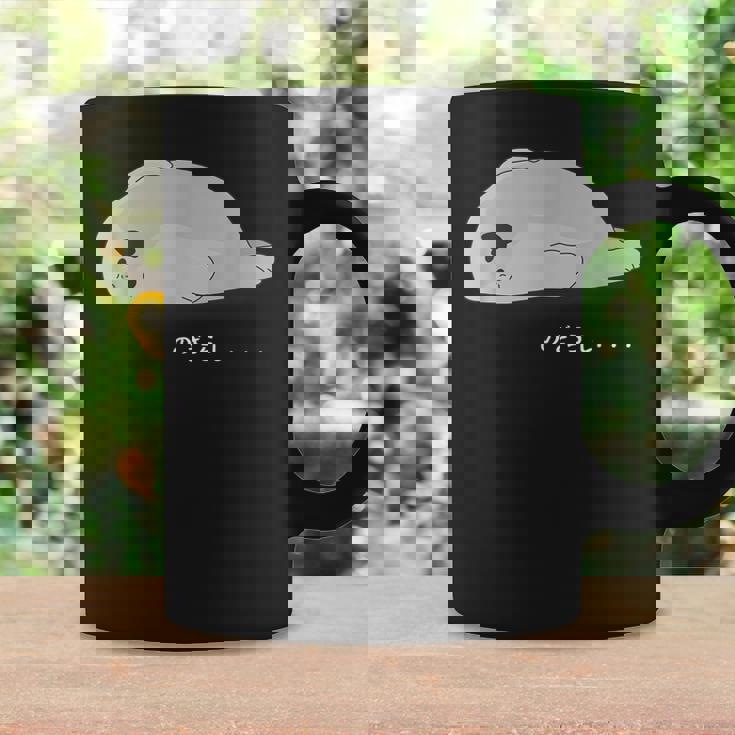 かわいいアザラシ、ノザラシ、面白 コーヒーマグ ギフトのアイデア