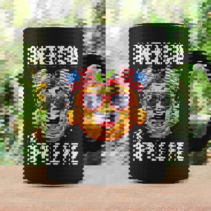 かわいいアメリカンアップルパイシャツ メンズ レディース キッズ コーヒーマグ ギフトのアイデア