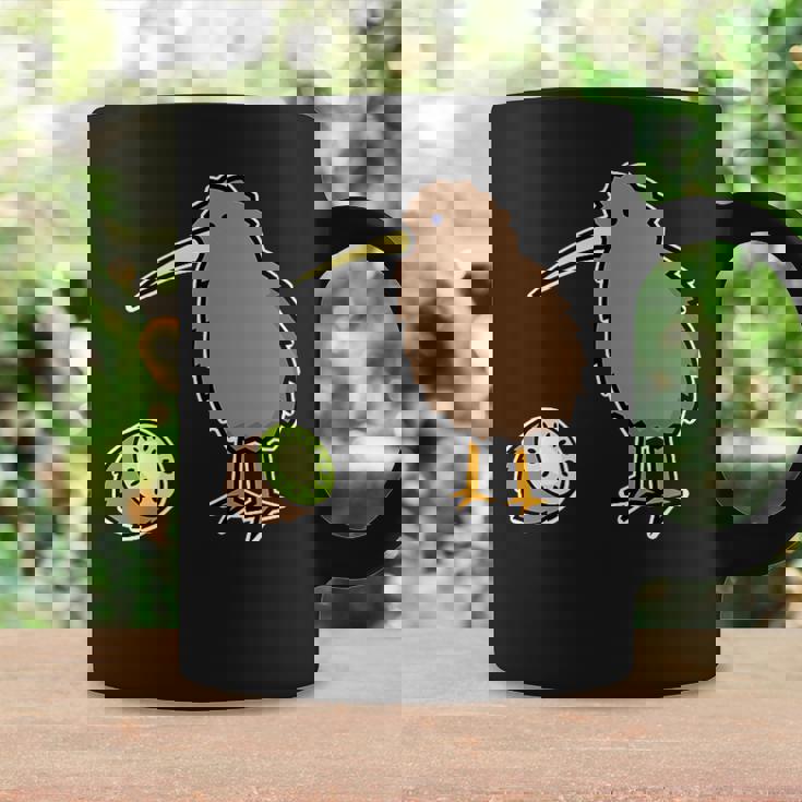 かわいいキウイの鳥と果物 ニュージーランド コーヒーマグ ギフトのアイデア