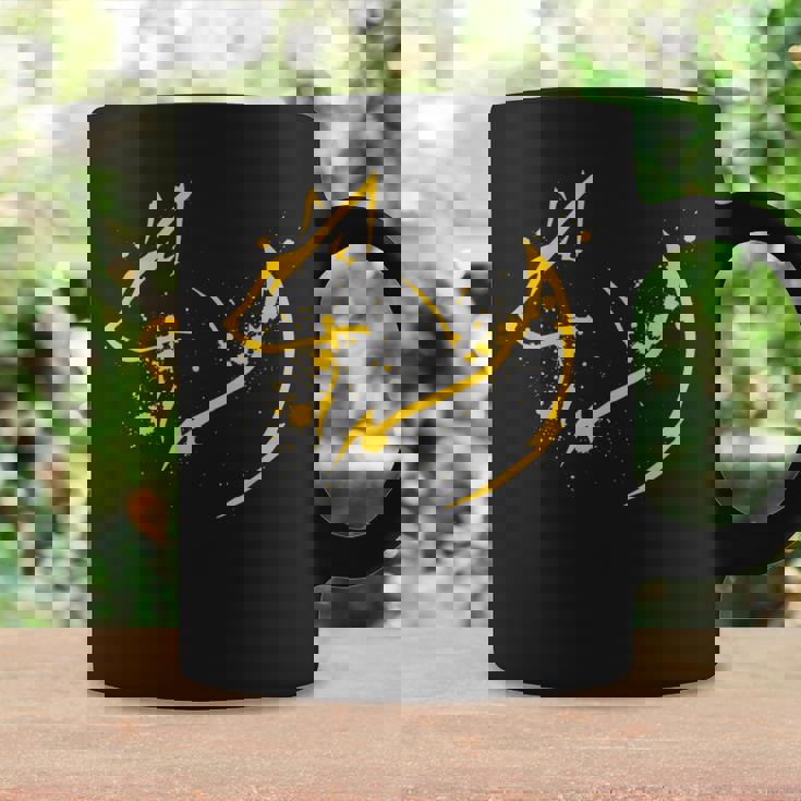 かわいいキツネ ミニマルフォックスピリット動物イラスト コーヒーマグ ギフトのアイデア