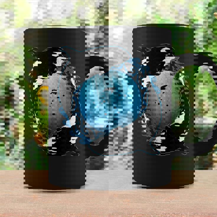 かわいいシャチキラークジラ コーヒーマグ ギフトのアイデア