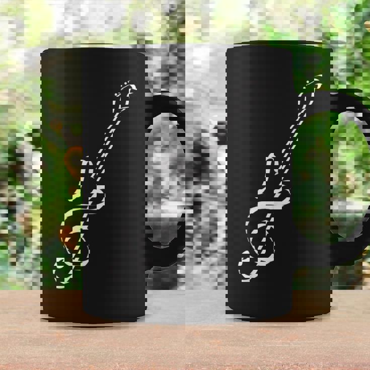 かわいいノートギターの形 コーヒーマグ ギフトのアイデア