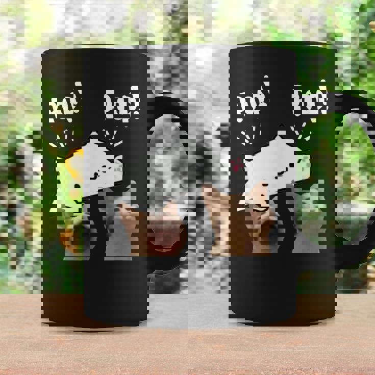 かわいいボンゴ猫遊びポップ猫ミーム コーヒーマグ ギフトのアイデア