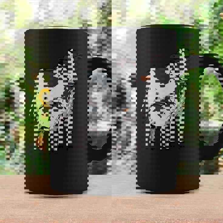 かわいい牛の絵 牛のアート 子牛 牛 母牛 コーヒーマグ ギフトのアイデア