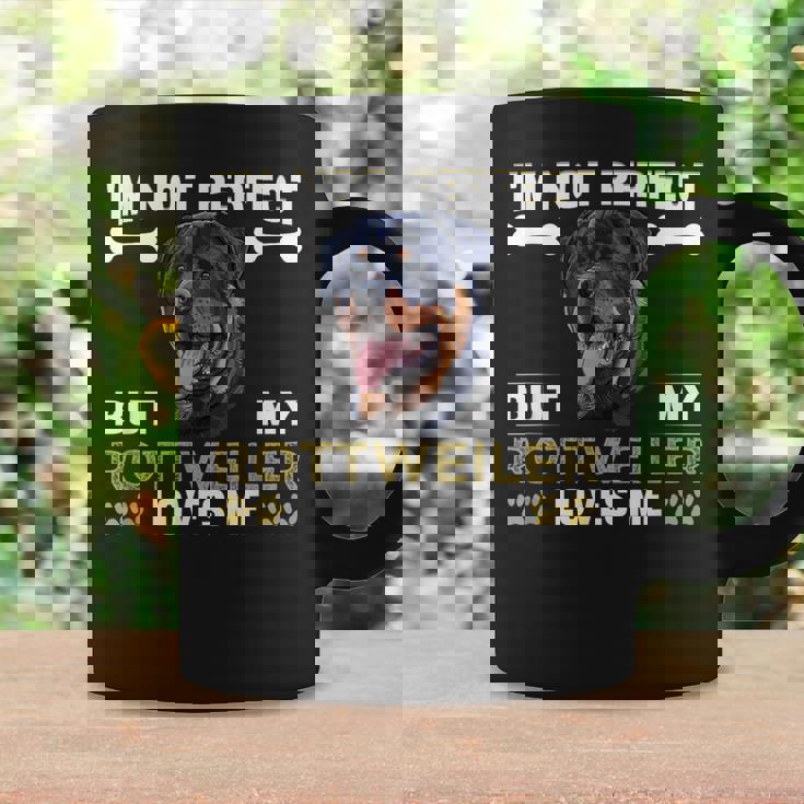 しかし、私のロットワイラーは私を愛している 犬の恋人 ロットワイラー コーヒーマグ ギフトのアイデア