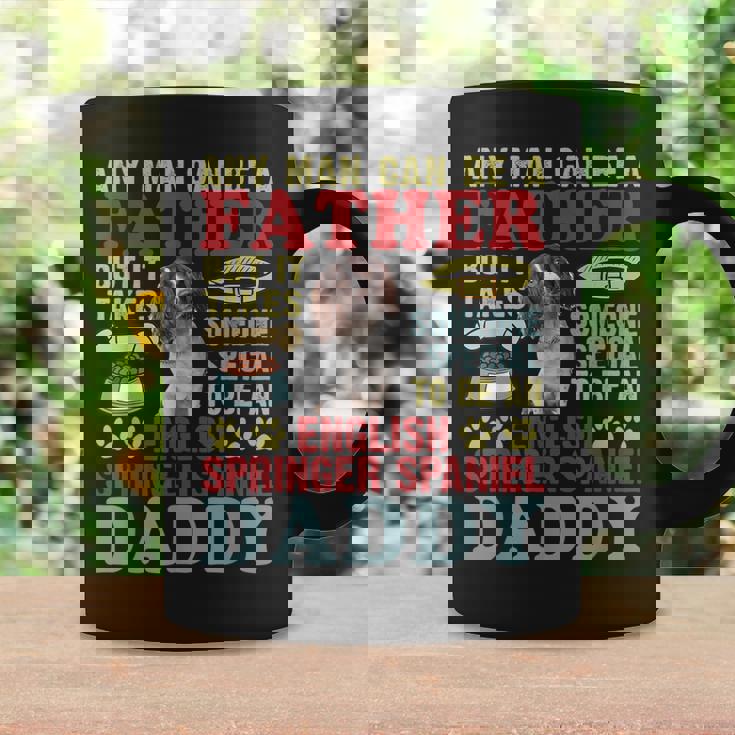 どんな男でも父親になれる！スペシャルイングリッシュ・スプリンガー・スパニエルパパ コーヒーマグ ギフトのアイデア