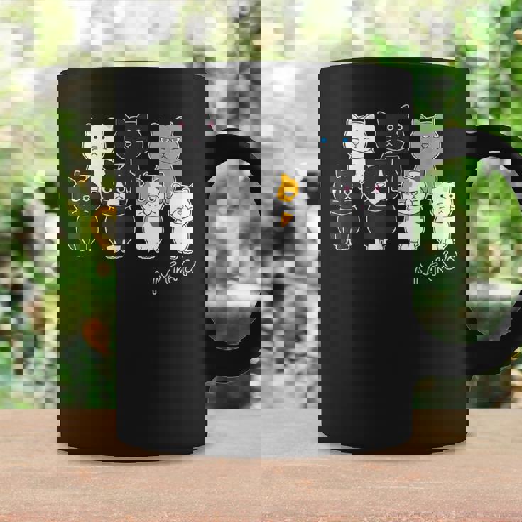 ねこさん『ウチノネコドコ』ハチワレ 黒猫 三毛猫 白猫 Neko【どうぶつフレンズ】フキゲンネコ 猫 動物 イラスト コーヒーマグ ギフトのアイデア