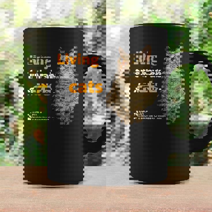 ねこのために生きてる 猫 かわいい キジトラ猫 Cat コーヒーマグ ギフトのアイデア