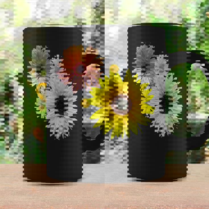 ひまわり ガーベラ 花 デイジー ガーベラ 花 デイジー 花柄 コーヒーマグ ギフトのアイデア