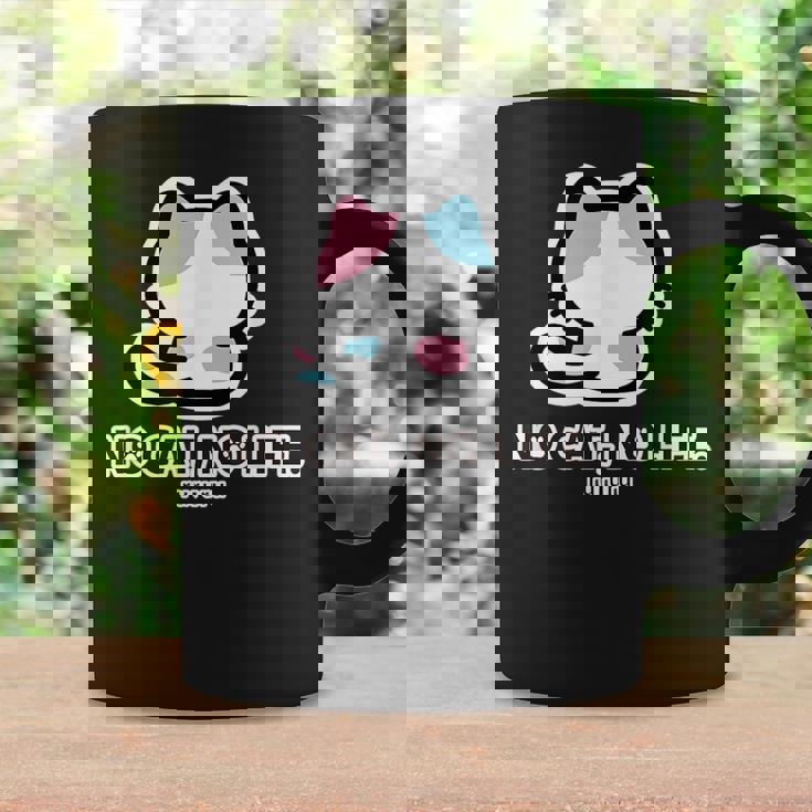 びーえするるる【Bsテレ東公式】No Cat No Life（ブラック） コーヒーマグ ギフトのアイデア