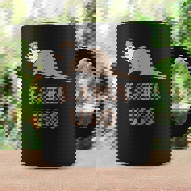 ゆるカワウソさん Otters オッターズ はろー”【No27】コツメカワウソ グッズ かわいい イラスト コーヒーマグ ギフトのアイデア