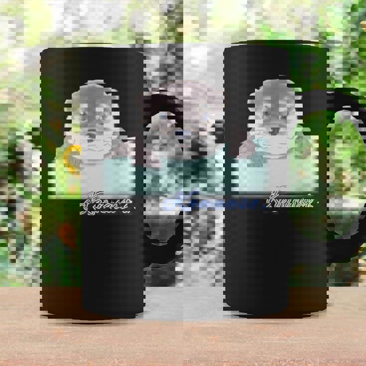 ゆるカワウソさん あそぶ？【 No2 】コツメカワウソ コーヒーマグ ギフトのアイデア