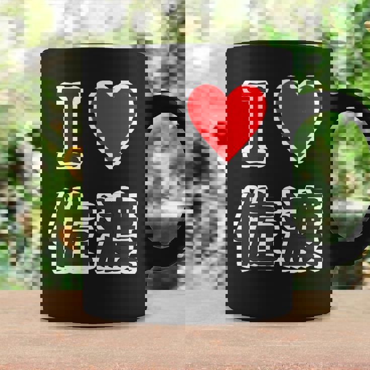 アイラブ・佐渡（I Love ハート）佐渡島【47都道府県】佐渡ヶ島 ジモtティ 地元愛 お土産 面白 コーヒーマグ ギフトのアイデア