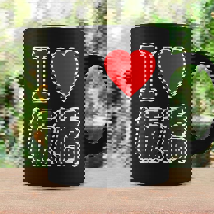 アイラブ・板橋（I Love ハート）板橋区 Big 大きな文字【23区】Jimo-T ジモティ 面白い コーヒーマグ ギフトのアイデア