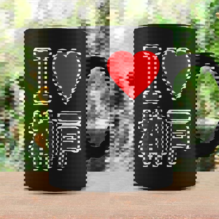 アイラブ・神戸（兵庫県）（I Love ハート）Big 大きな文字【47都道府県】ジモtティ お土産 面白い コーヒーマグ ギフトのアイデア