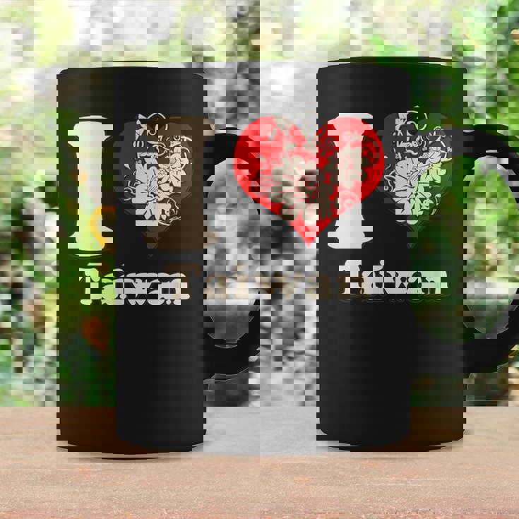 アイラブ台湾フローラル コーヒーマグ ギフトのアイデア