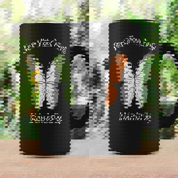 アイルランド、緑、白、オレンジの国旗を誇り コーヒーマグ ギフトのアイデア