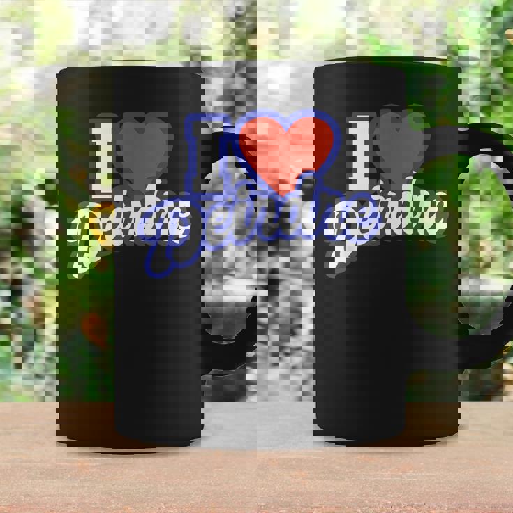 アイ・ラブ・ディアドラ コーヒーマグ ギフトのアイデア