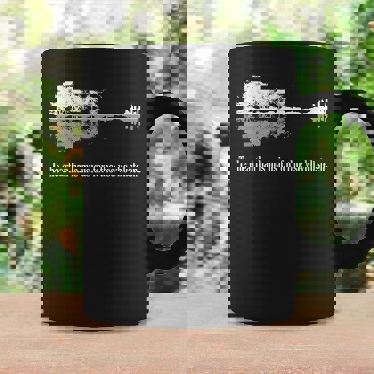 アコースティックギター Earth Has Music For Listen コーヒーマグ ギフトのアイデア