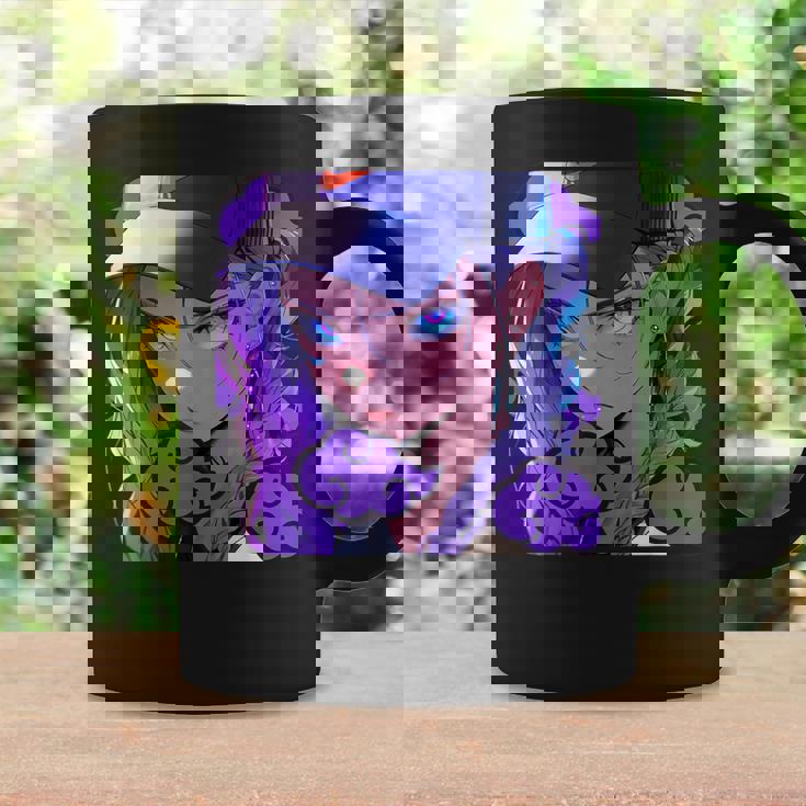 アニバエオタク美少女アニメ少女 紫髪ミステリアス コーヒーマグ ギフトのアイデア