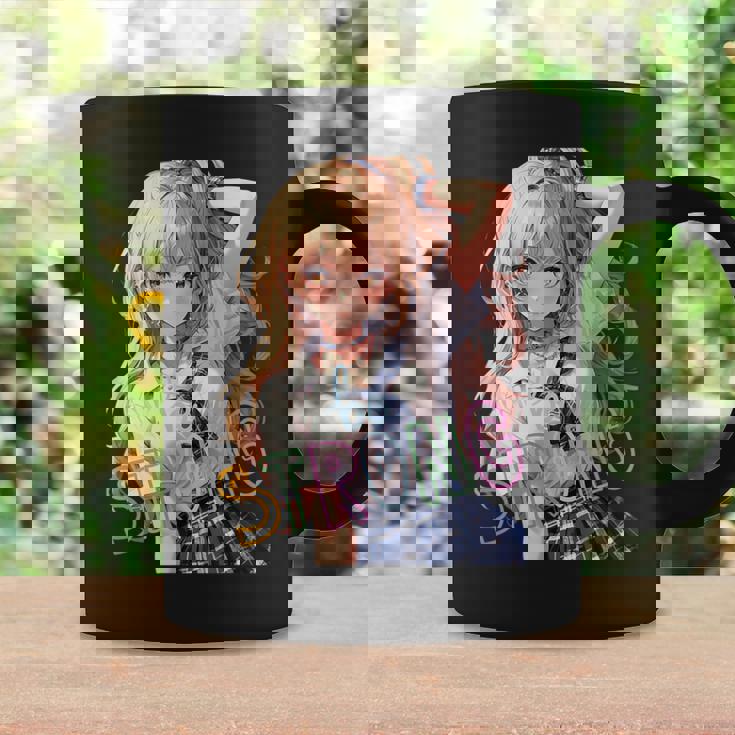 アニメ風イラスト ギャル 最強 可愛い女の子 コーヒーマグ ギフトのアイデア