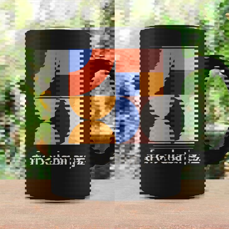 アフロキューバンジャズ ヴィンテージ ラテンジャズ ミュージックバンド コーヒーマグ ギフトのアイデア