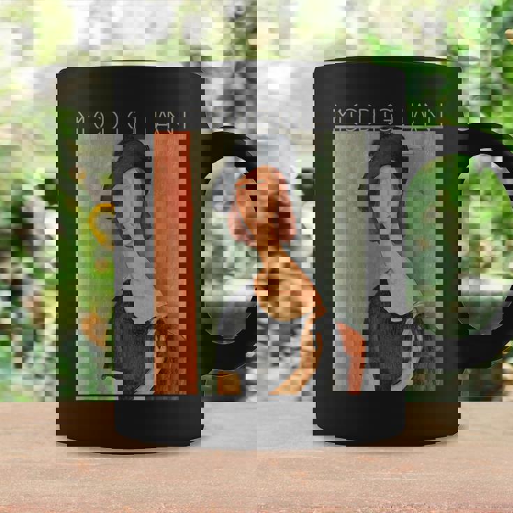 アメデオ・モディリアーニジャンヌ・エビュテルヌ芸術家の帽子で コーヒーマグ ギフトのアイデア