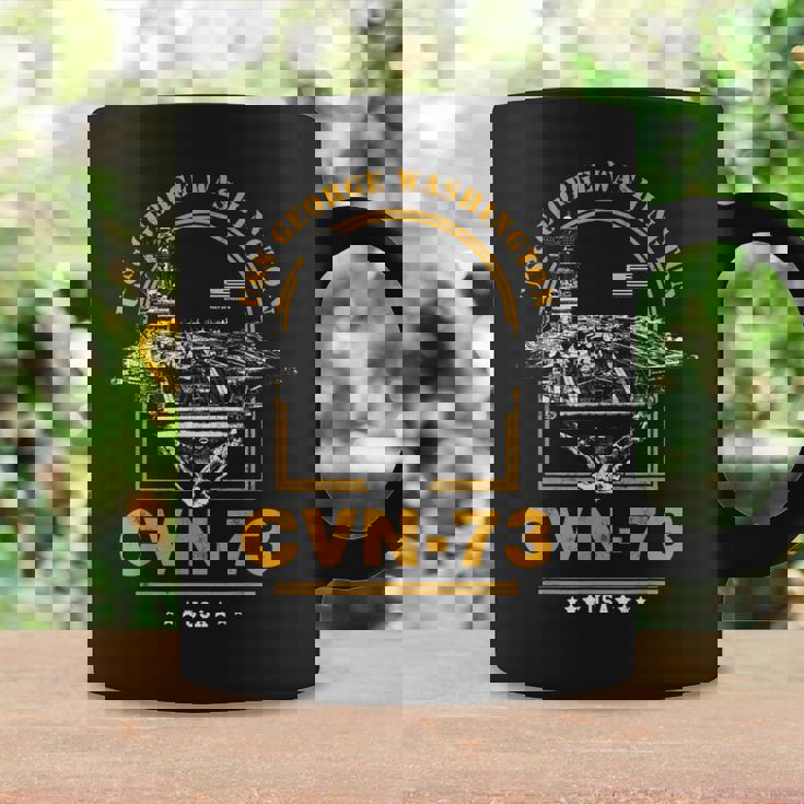 アメリカ海軍航空母艦 Cvn-73 ジョージ・ワシントン Uss George Washington コーヒーマグ ギフトのアイデア