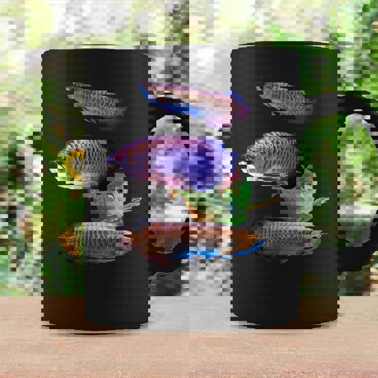 アロワナ 水槽 水槽 愛好家 大型 アロワナ デザイン コーヒーマグ ギフトのアイデア