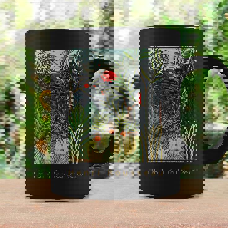 アンリ・ルソー 森の中の猿とオウム コーヒーマグ ギフトのアイデア