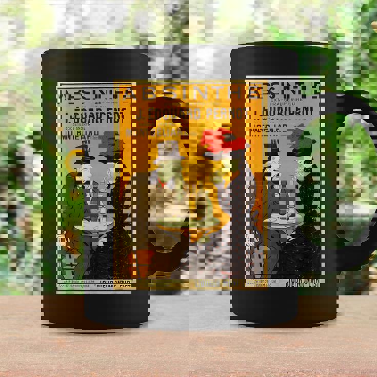 アールヌーボー アブサン ビクトリア朝 カップル テーブル コーヒーマグ ギフトのアイデア