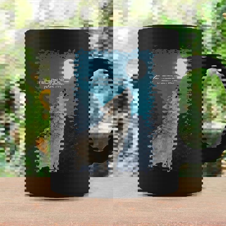 イエローストーン国立公園 オオカミのお土産 記念品 ギフト コーヒーマグ ギフトのアイデア