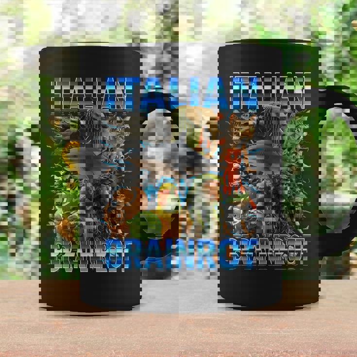 イタリアン ブレイン ミーム トラレロ トラララ ボンバルディーノ クロコディロ コーヒーマグ ギフトのアイデア