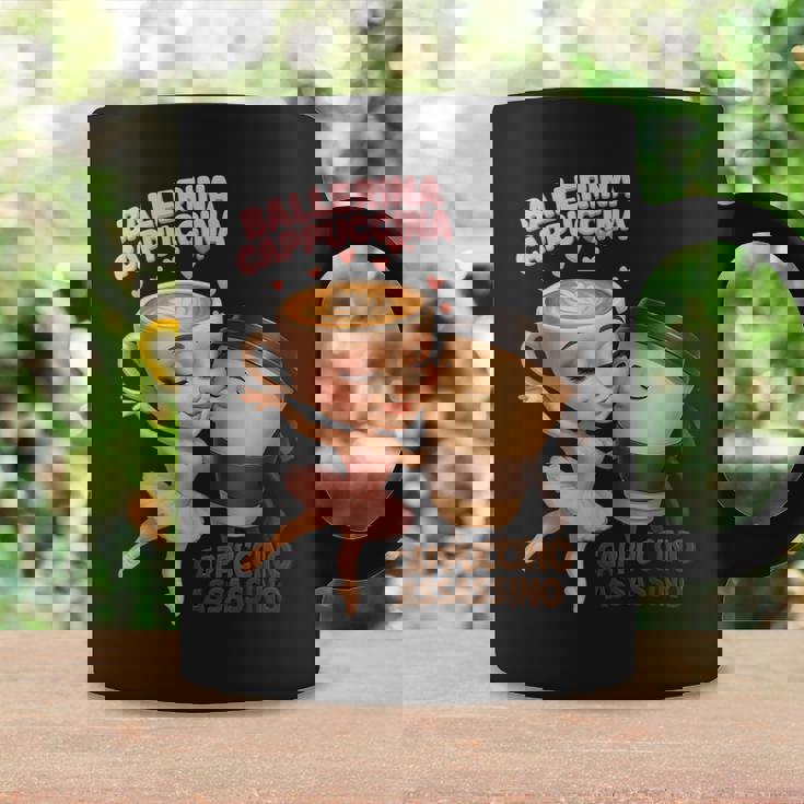 イタリアン ブレイン ロート バレリーナ カプチーナ エスプレッソ アサシン ミーム コーヒーマグ ギフトのアイデア