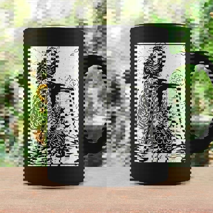 インドネシアのワヤン コーヒーマグ ギフトのアイデア