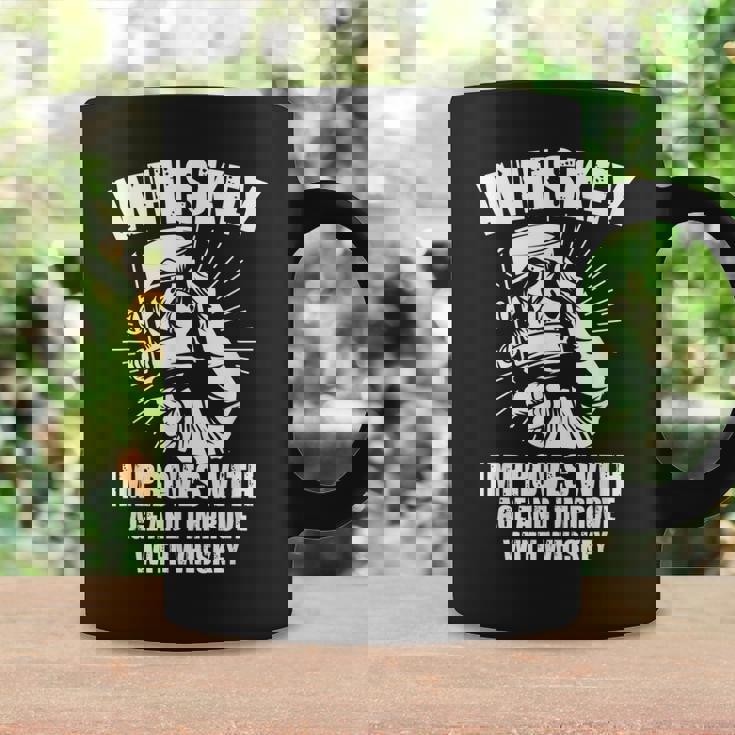 ウイスキー 年齢に合わせて改善 ウイスキーで改善 コーヒーマグ ギフトのアイデア