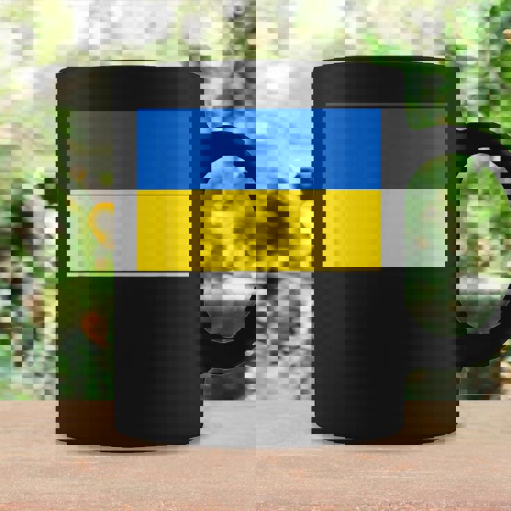 ウクライナ国旗デザイン コーヒーマグ ギフトのアイデア