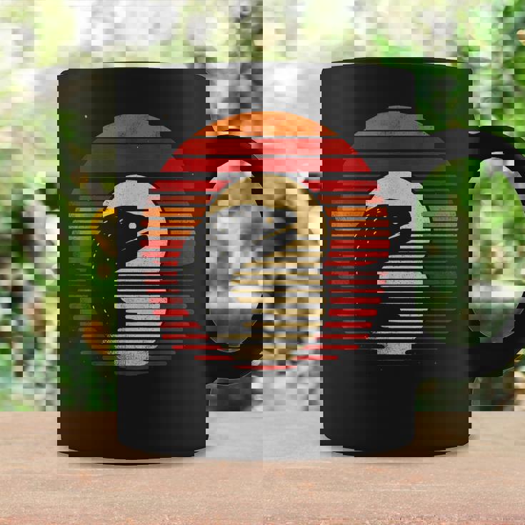 ウツボ サンセット レトロスタイル サファリ ヴィンテージ 70年代 釣り コーヒーマグ ギフトのアイデア