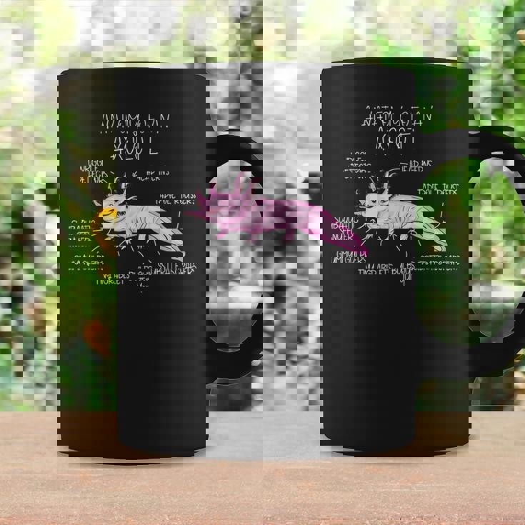 ウーパールートル メキシコミズサンショウウオ ウーパールーパーの解剖学 コーヒーマグ ギフトのアイデア