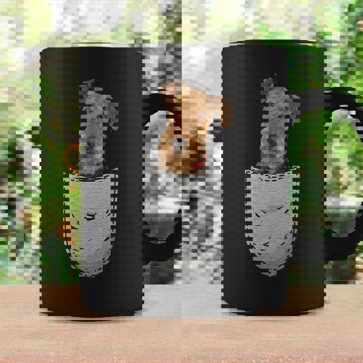 エアデールテリアウォーターサイドビングリーチェストポケットポケット コーヒーマグ ギフトのアイデア